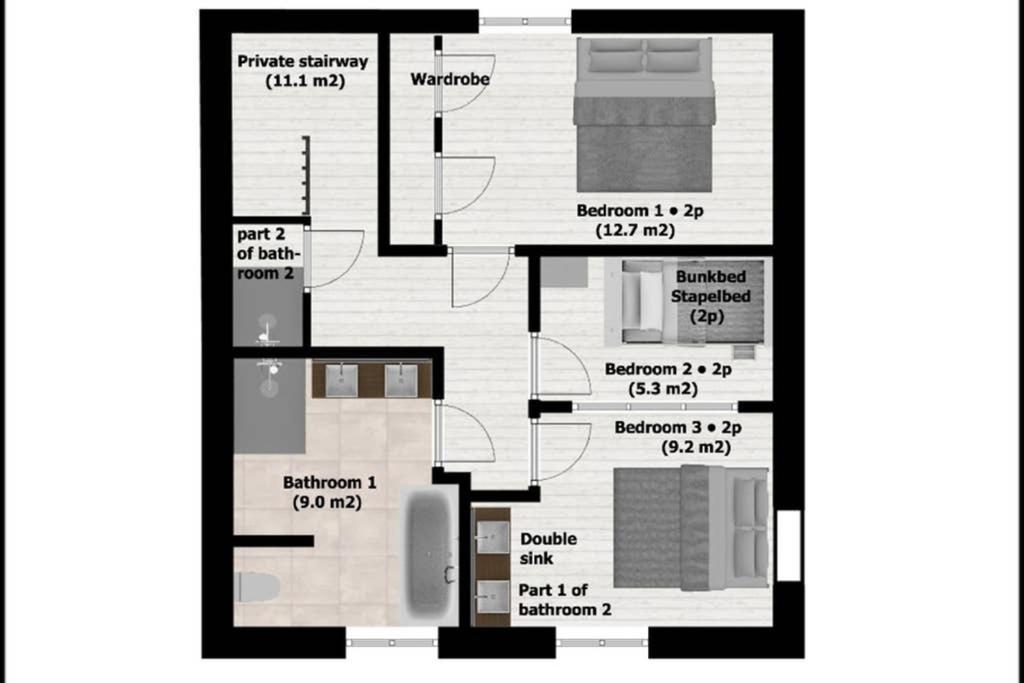 Authentic Stays - 6P-Maisonette Eijsden Exterior foto